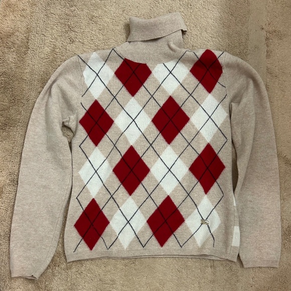 Burberry turtleneck merino woman sweater S - Picture 3 of 10